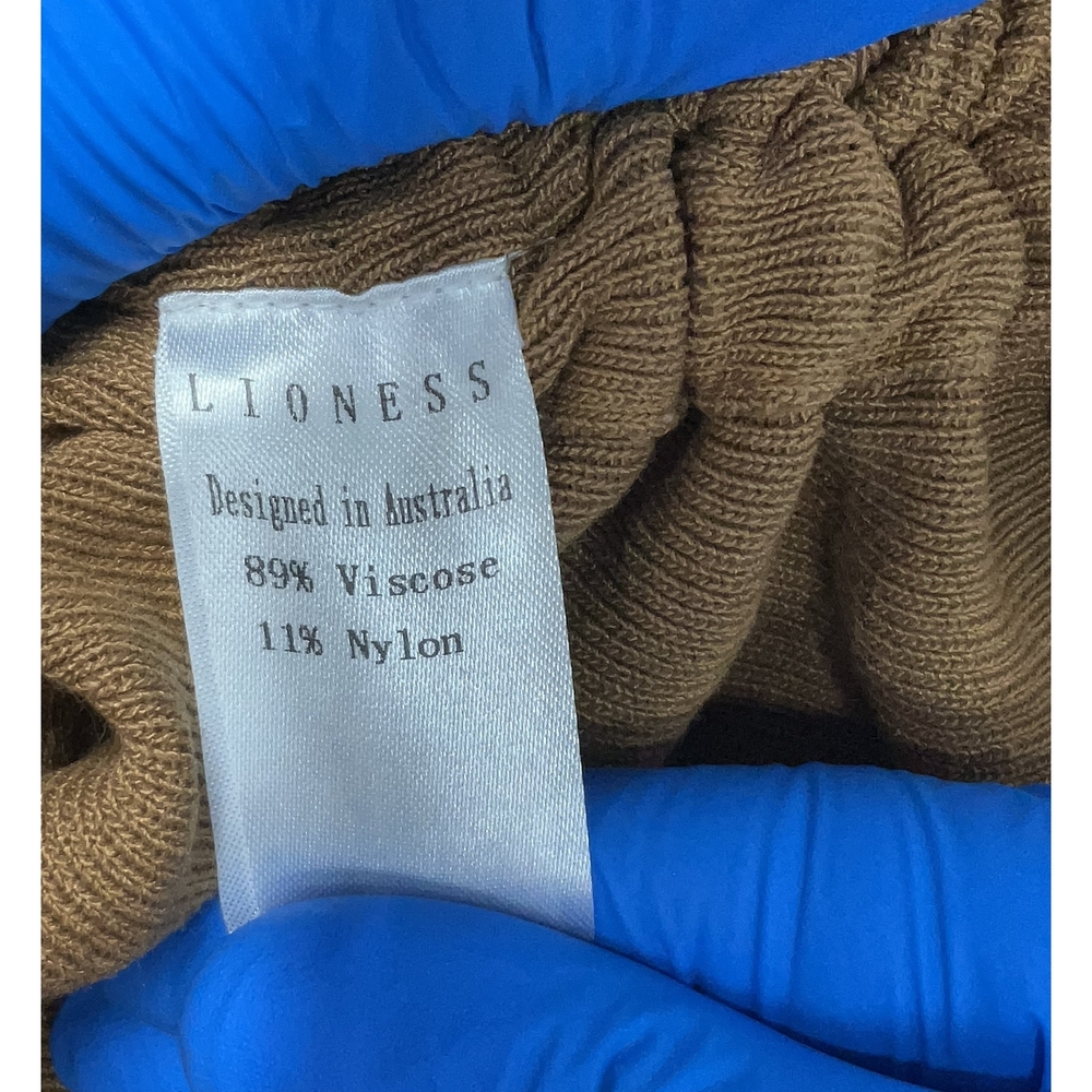 Lioness Tan Knit Midi Dress - Picture 4 of 4